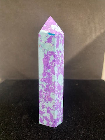 Violet and Sky Blue Pillar