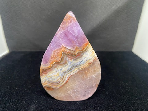 Tear Drop Amythest Crystal